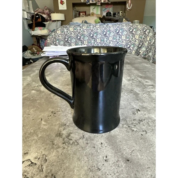 Lucasfilm Metal Logo Black Coffee Mug Cup Stein - Picture 4 of 6